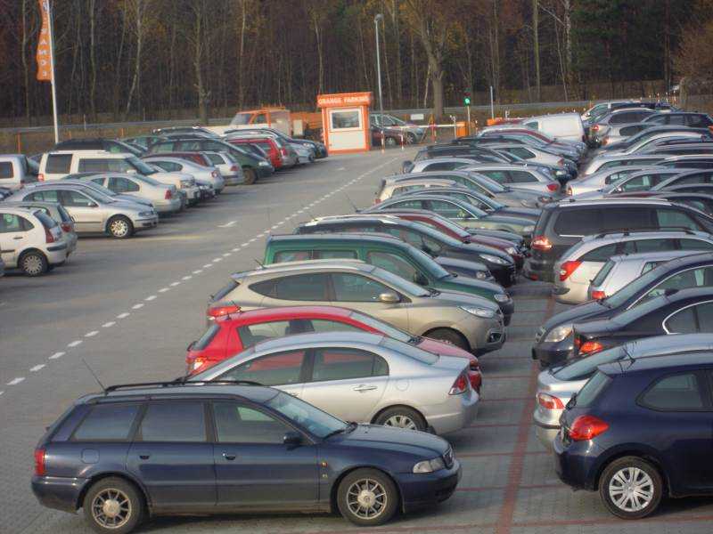 Orange Parking - zdjęcie parkingu