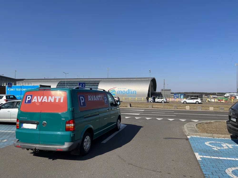 Zdjecie nr 5 parkingu Avanti przy lotnisku Modlin w Warszawie