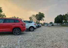 Zdjęcie parkingu MPark Modlin przy lotnisku