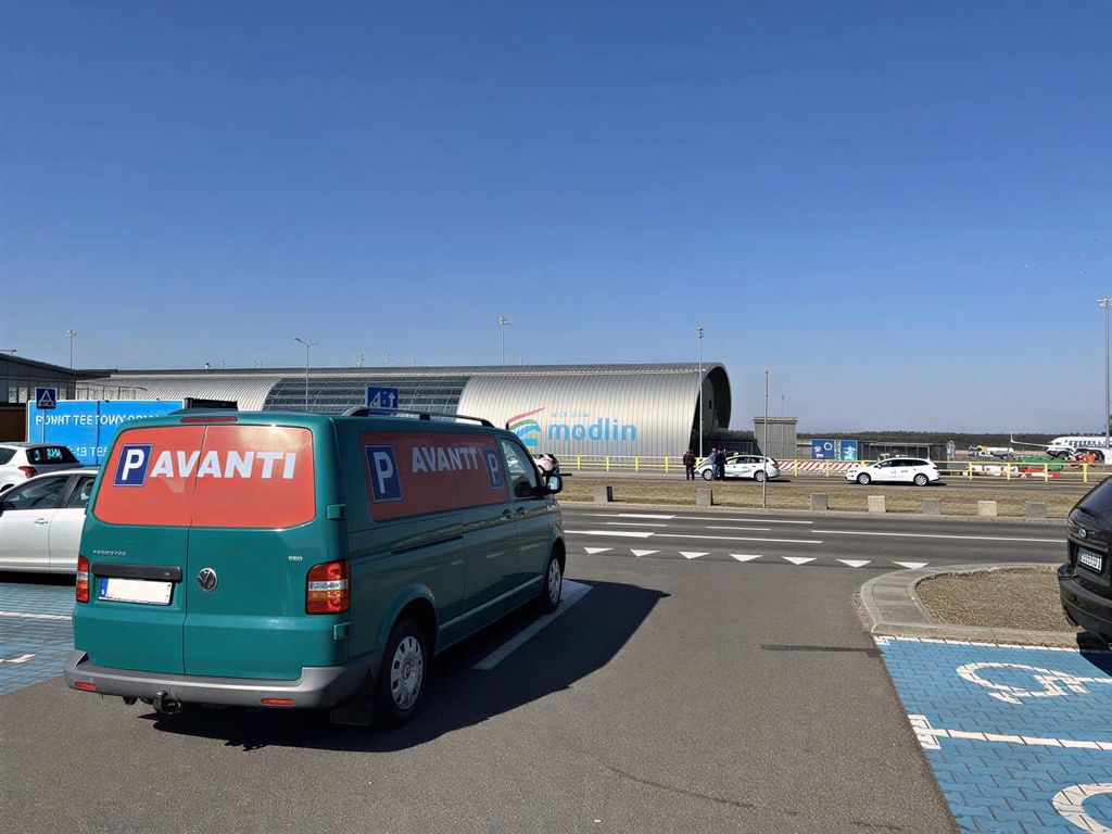 Zdjecie nr 5 parkingu Avanti przy lotnisku Modlin w Warszawie